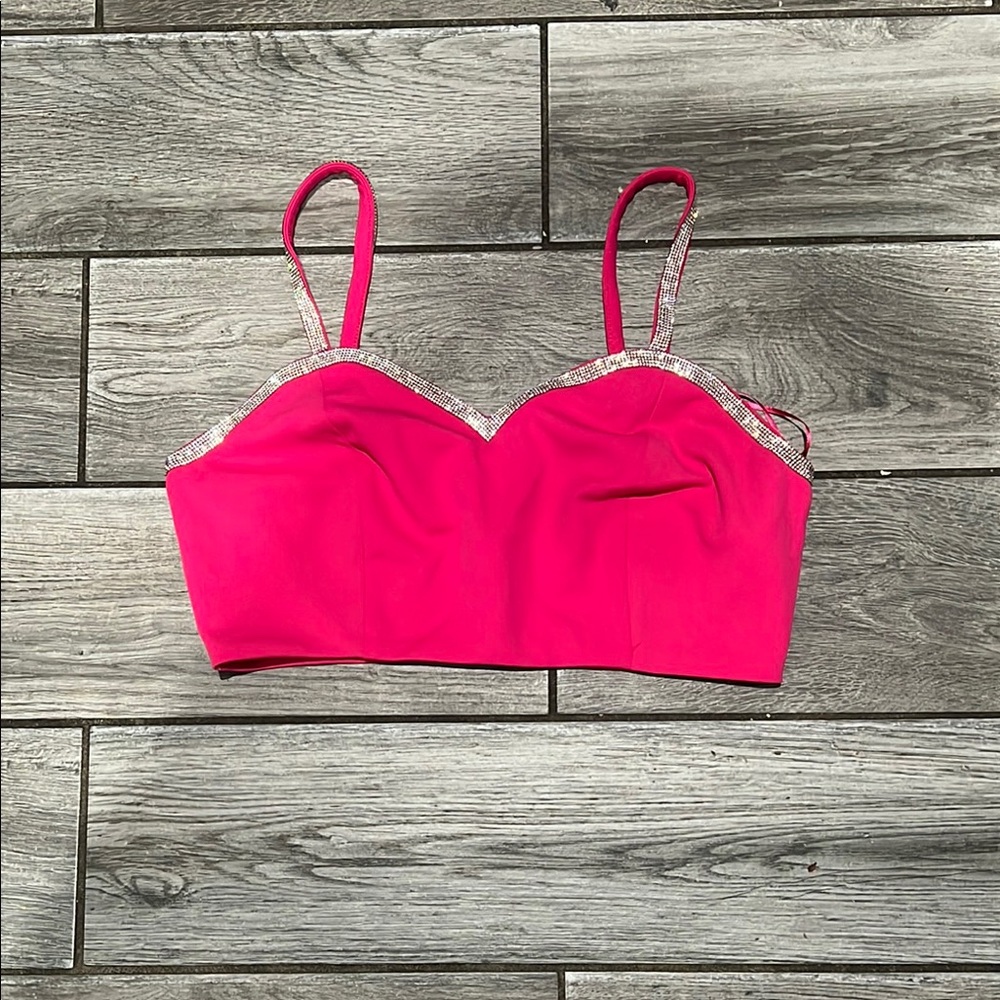 Sincerely Jules Pink Crop Top